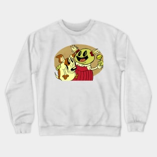 Cartoon is so funny and color Crewneck Sweatshirt